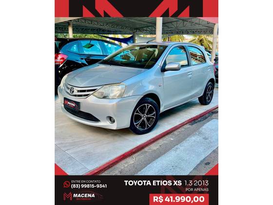 TOYOTA ETIOS 1.3 XS 16V FLEX 4P MANUAL
